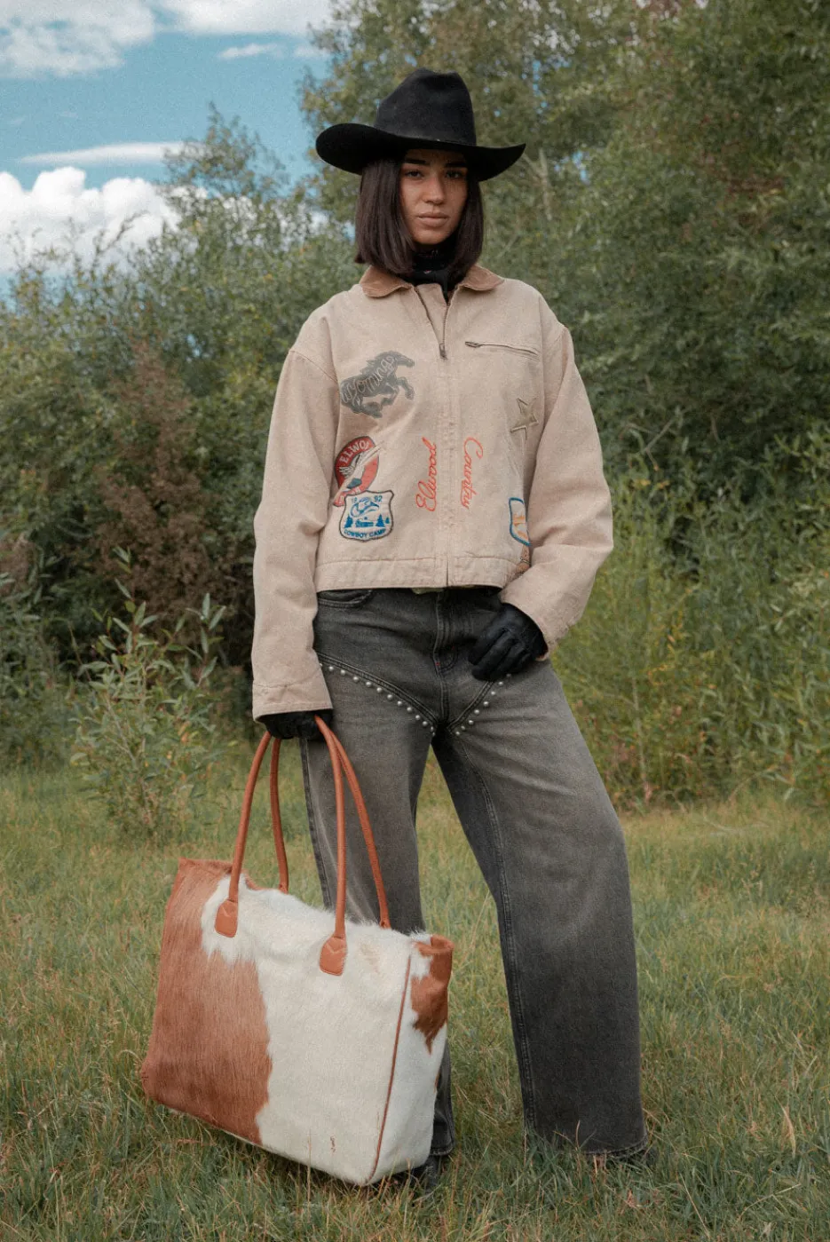 Elwood Clothing COW HIDE BAG