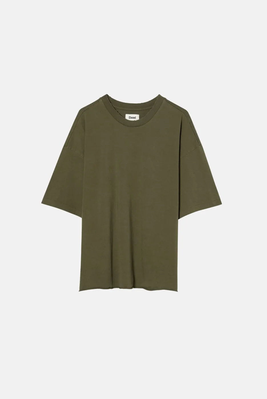 Elwood Clothing OVERSIZED CROP CORE TEE