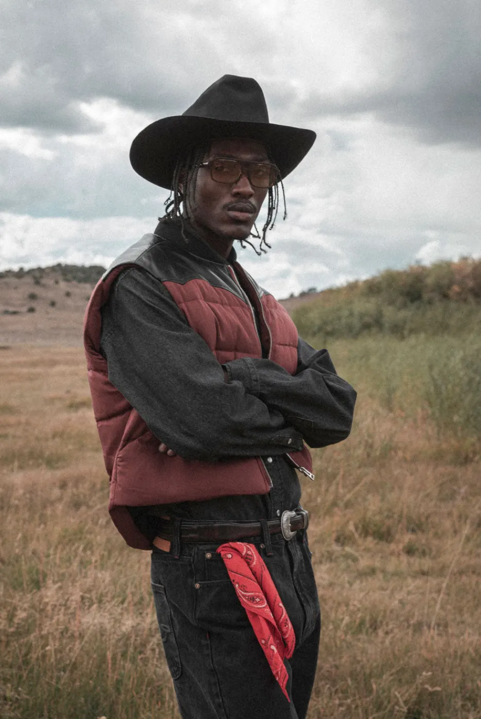 Elwood Clothing WESTERN PUFFER VEST