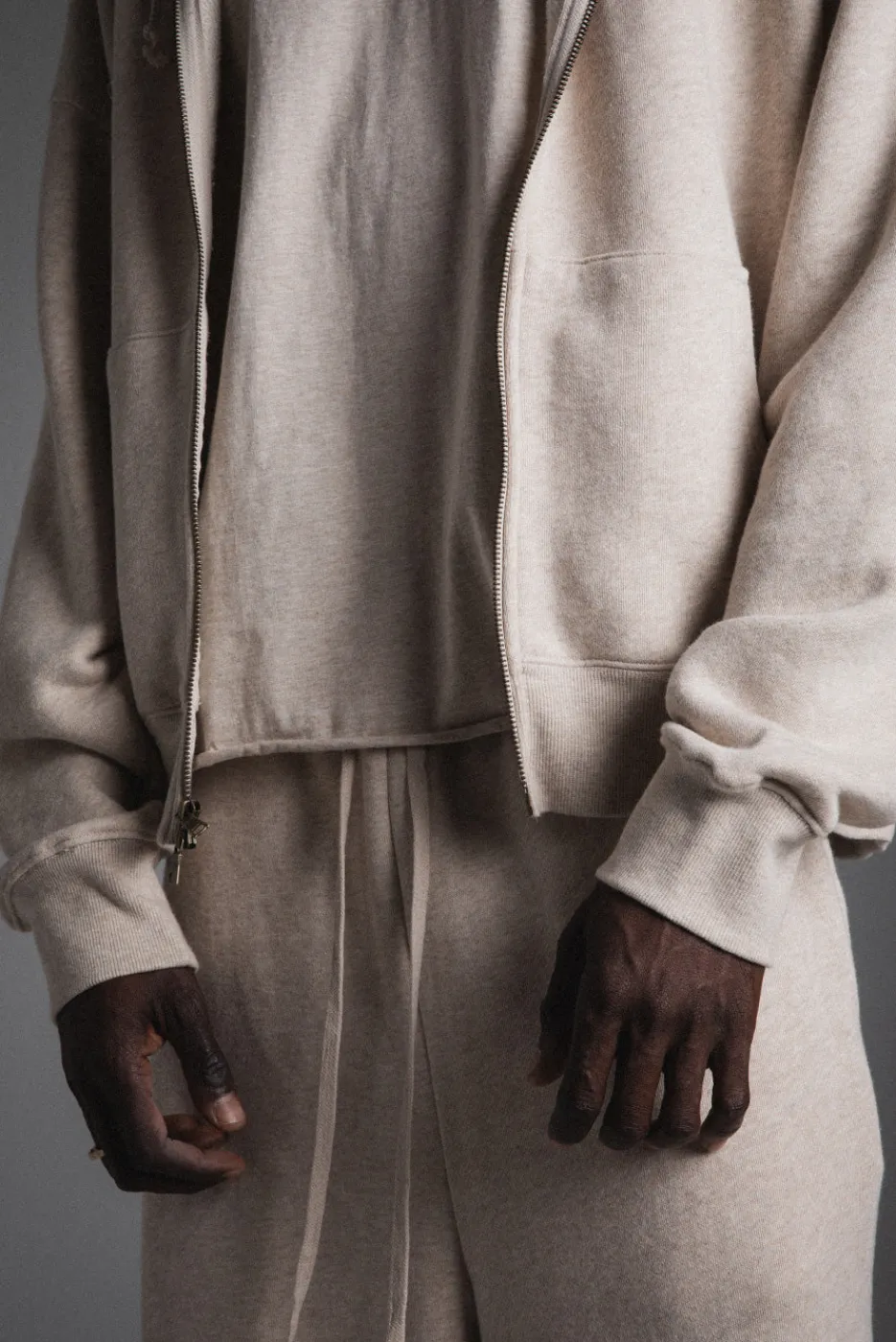 Elwood Clothing UNLINED ZIP HOODIE