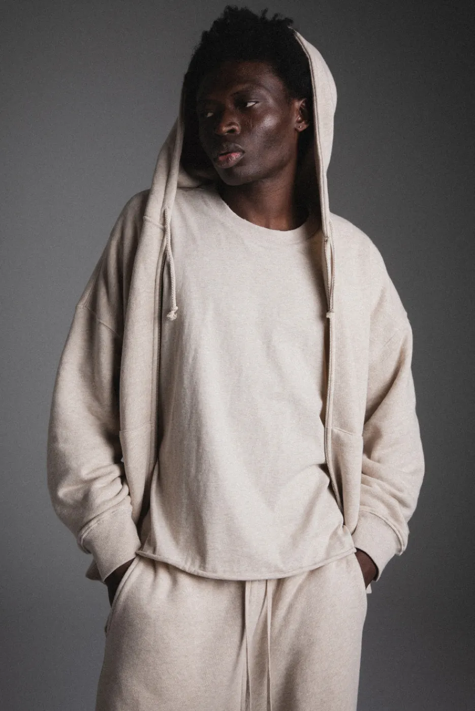 Elwood Clothing UNLINED ZIP HOODIE