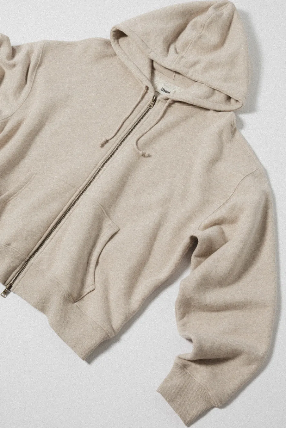 Elwood Clothing UNLINED ZIP HOODIE