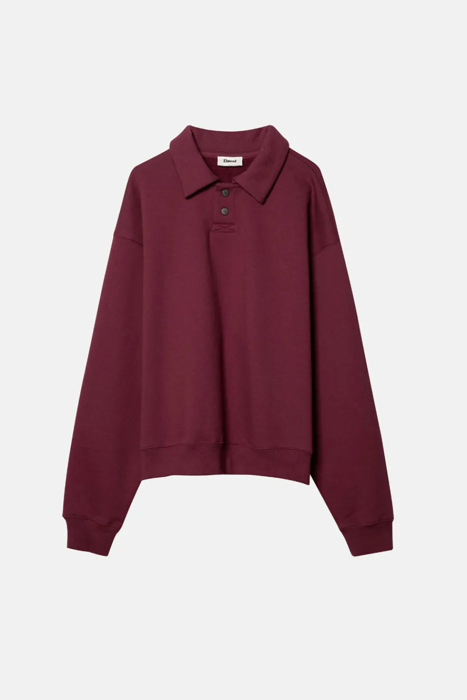 Elwood Clothing HEAVYWEIGHT POLO CREWNECK