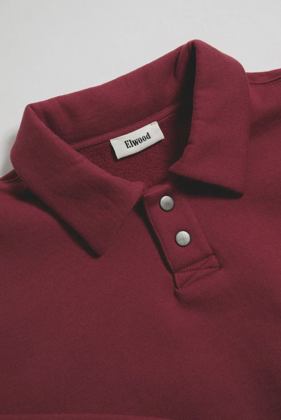 Elwood Clothing HEAVYWEIGHT POLO CREWNECK
