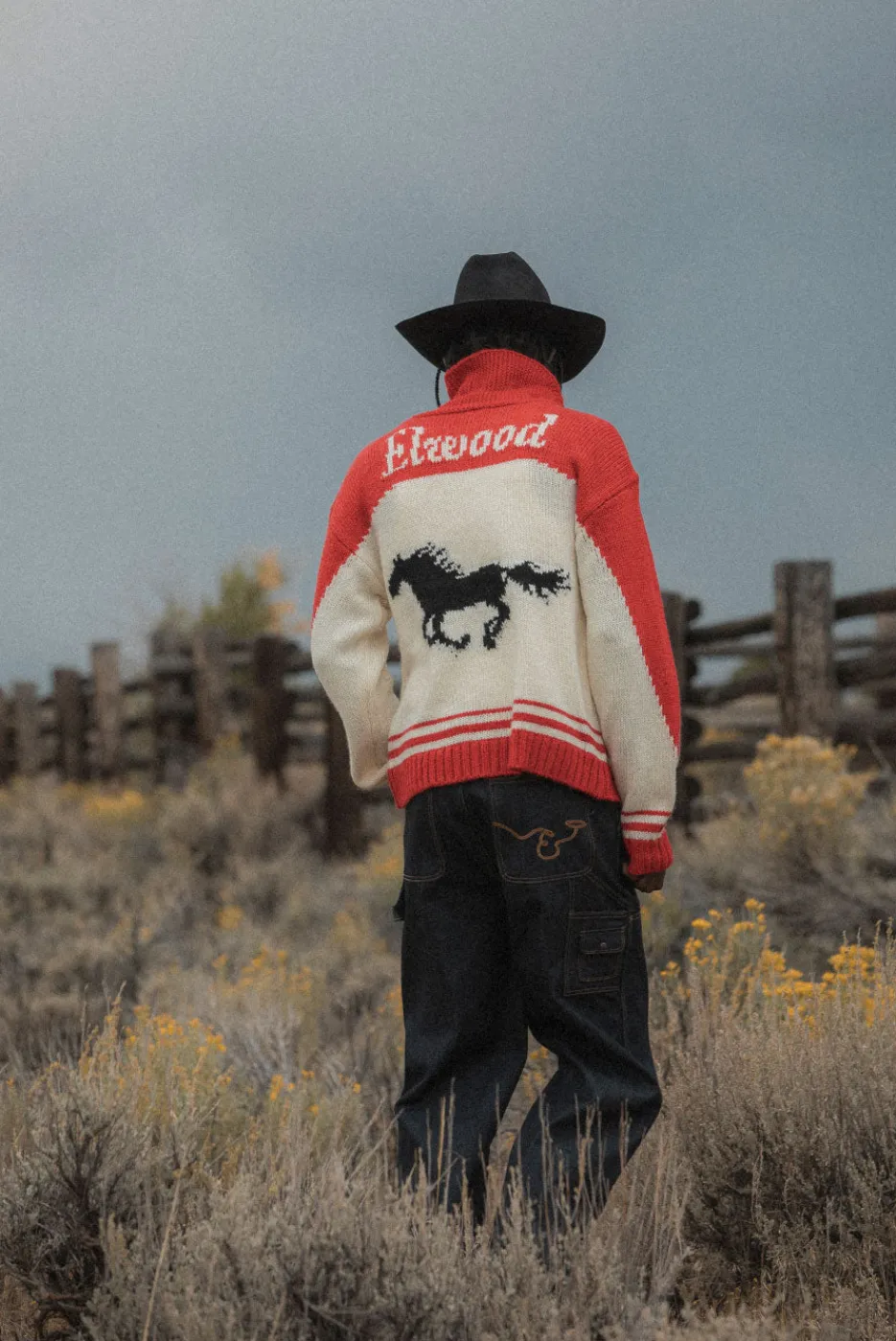 Elwood Clothing RAW INDIGO INDUSTRY PANT