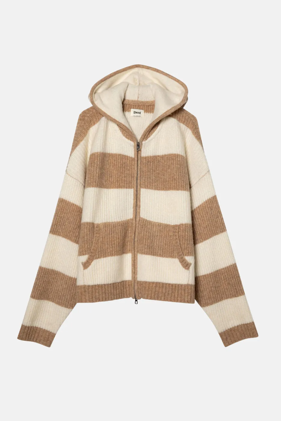 Elwood Clothing STRIPE SWEATER HOODIE