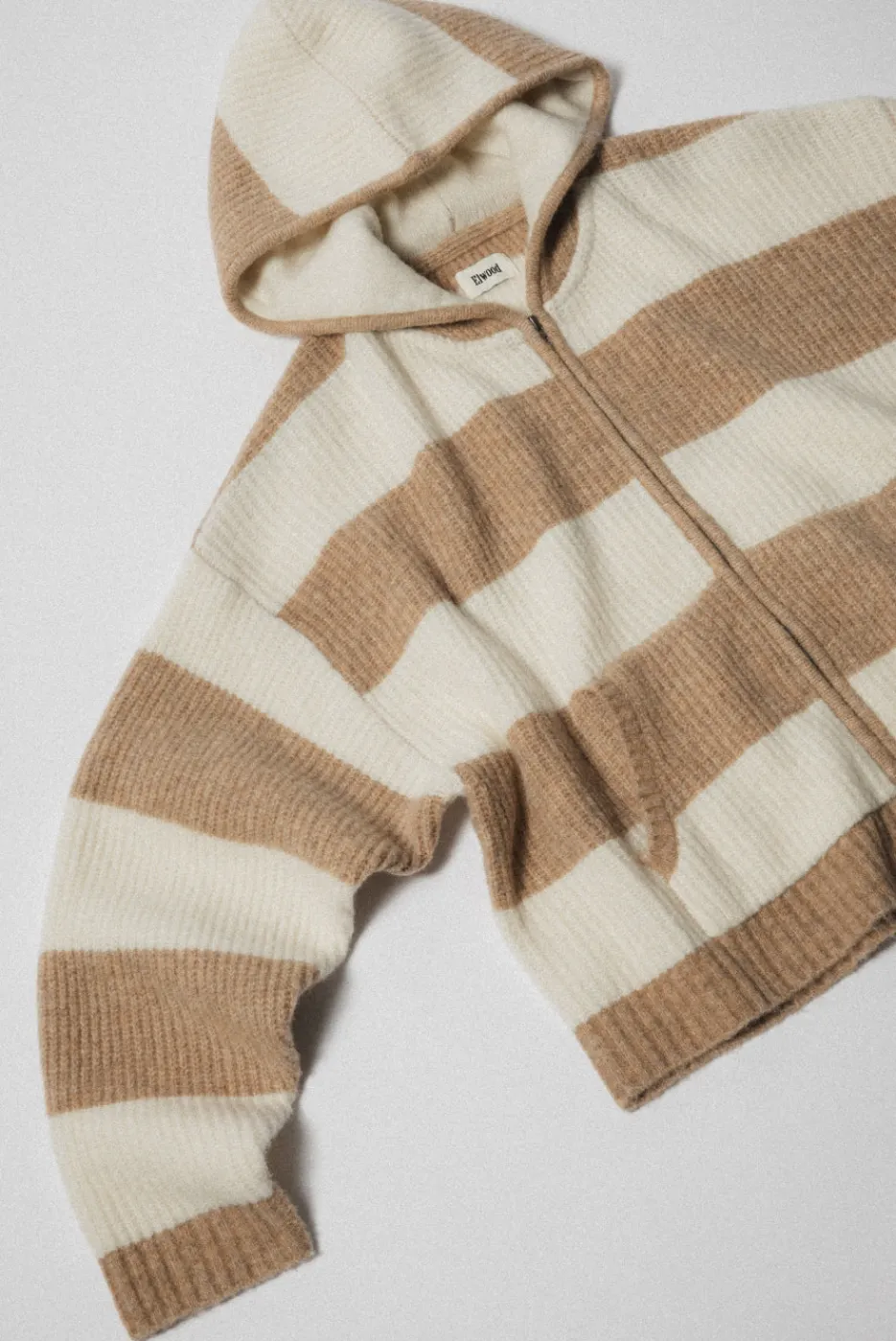Elwood Clothing STRIPE SWEATER HOODIE