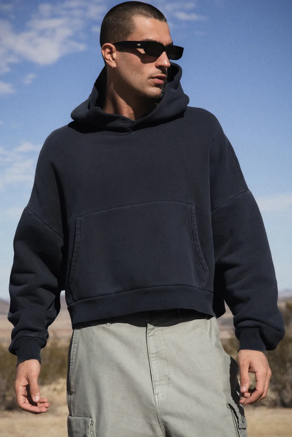 Elwood Clothing RECTANGLE HOODIE