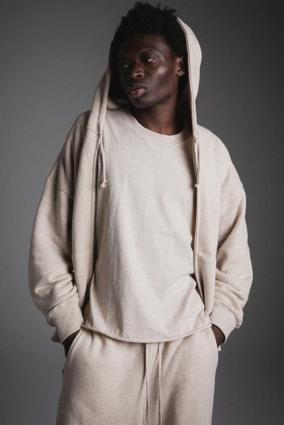 Elwood Clothing OVERSIZED CROP CORE TEE