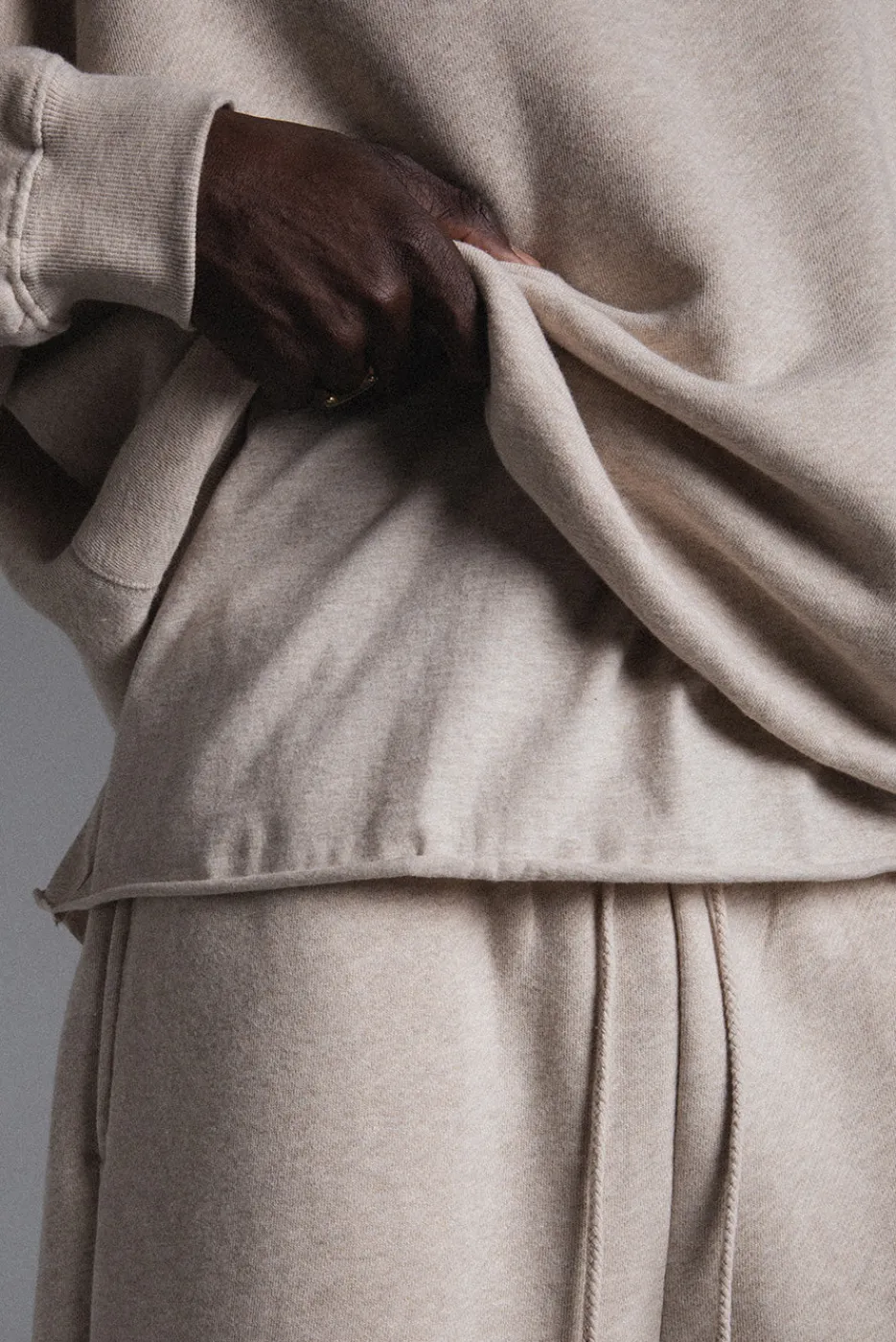 Elwood Clothing OVERSIZED CROP CORE TEE